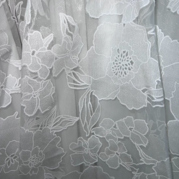 Lulu's White Floral Lace Mini Dress - Picture 3 of 5